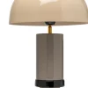 Lampa stołowa Josy szara 51cm