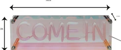 Lampa Stołowa LED Font COME IN