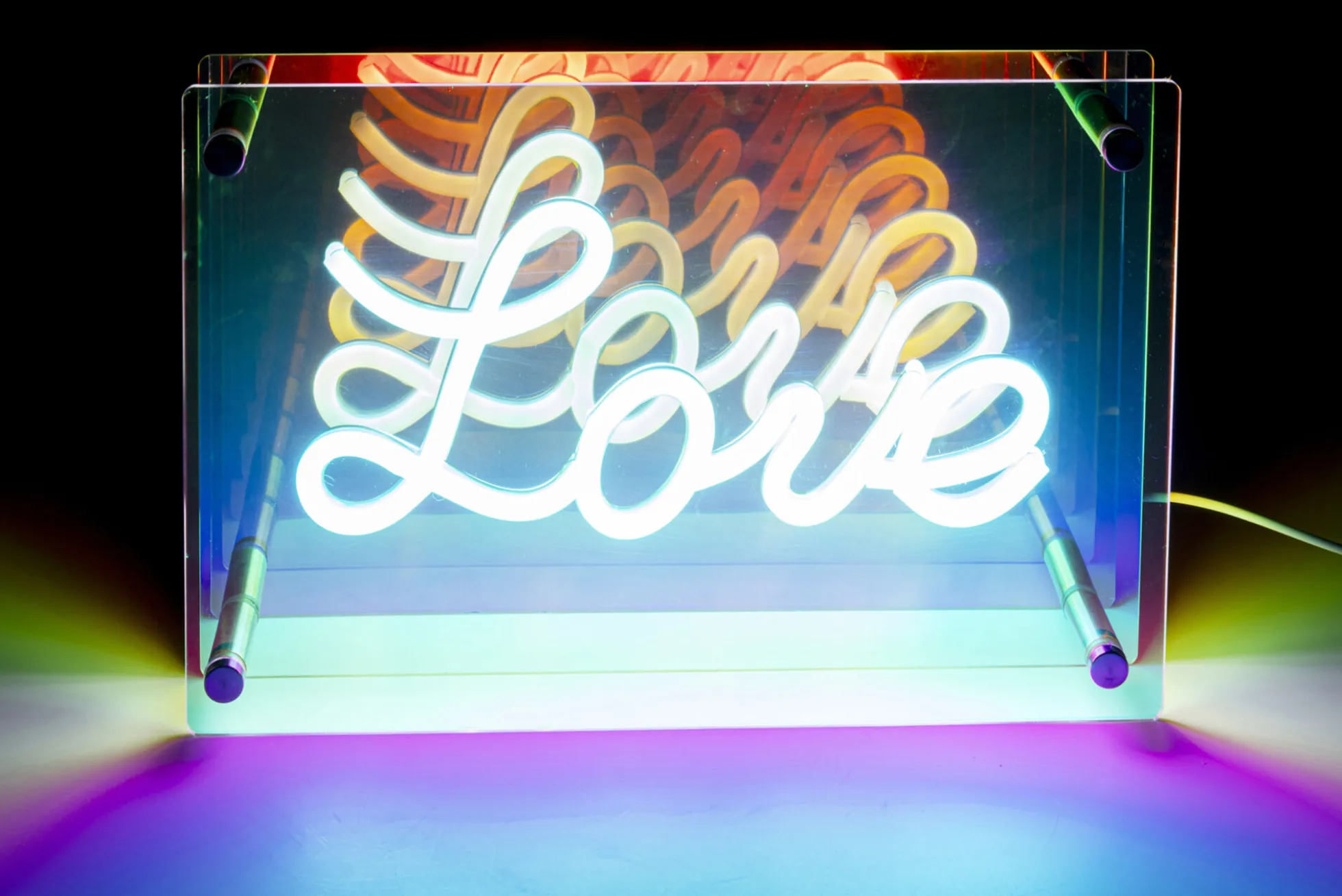 Lampa Stołowa LED Font LOVE