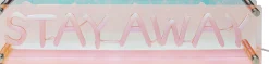 Lampa Stołowa LED Font STAY AWAY