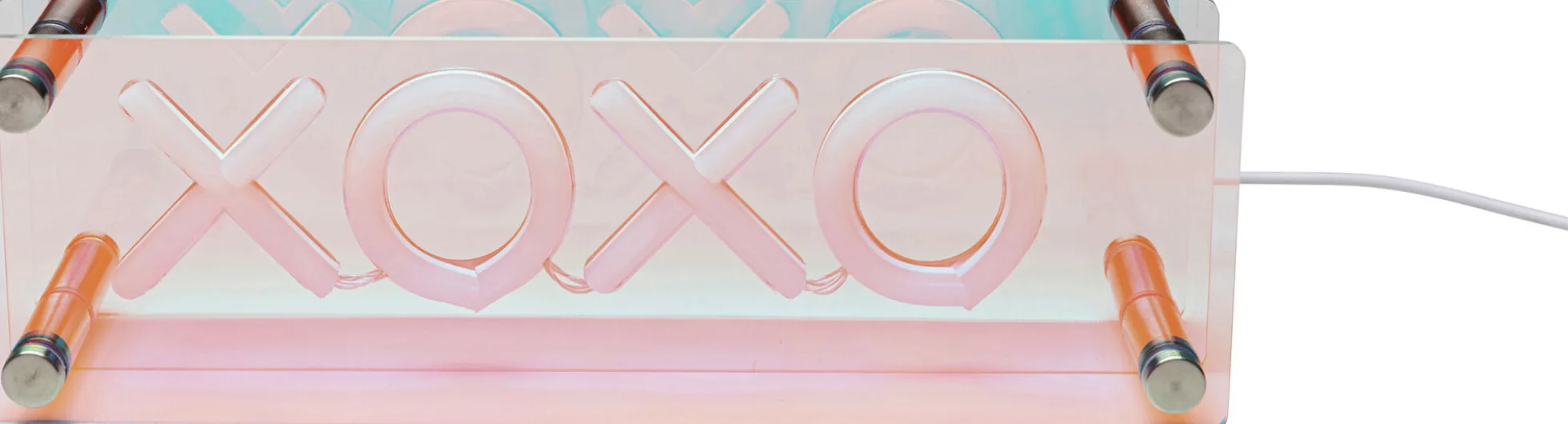Lampa Stołowa LED Font XOXO