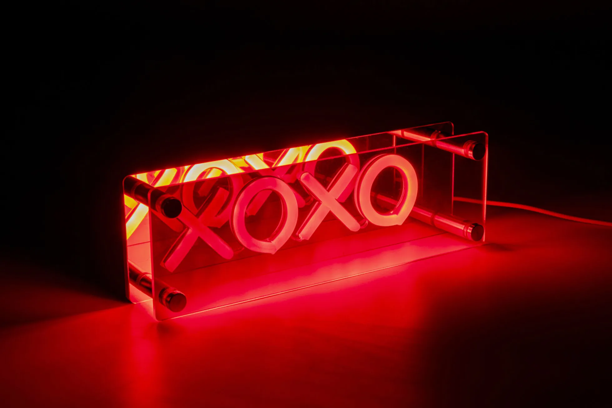 Lampa Stołowa LED Font XOXO