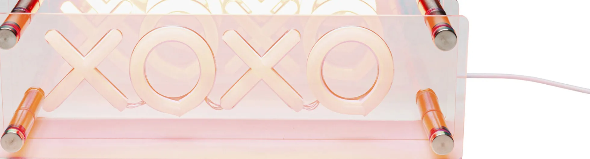 Lampa Stołowa LED Font XOXO