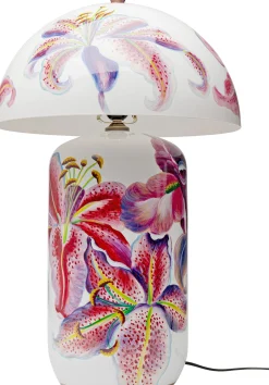 Lampa Stołowa Lillies Różowa
