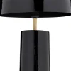 Lampa stołowa Loungy Ø25x38 cm czarna