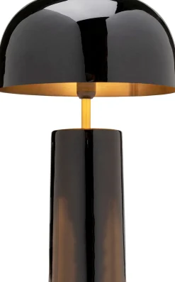 Lampa stołowa Loungy Ø25x38 cm czarna