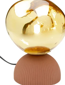 Lampa stołowa Magic Ball złota 21cm