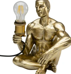 Lampa stołowa Mude Man Sit 32cm