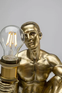 Lampa stołowa Mude Man Sit 32cm