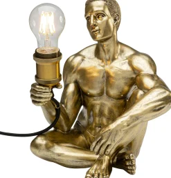 Lampa stołowa Mude Man Sit 32cm