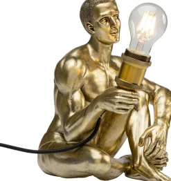 Lampa stołowa Mude Man Sit 32cm