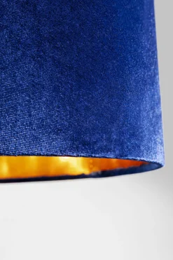 Lampa stołowa niebieska papuga Ø35x84 cm