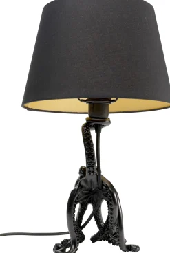 Lampa Stołowa Octopus Czarna 47cm