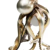 Lampa stołowa Octopus 26x34 cm złota