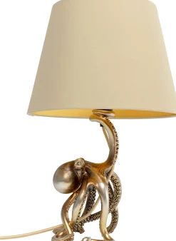 Lampa Stołowa Octopus Złota 44cm