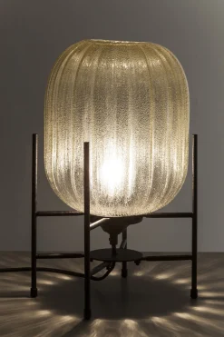 Lampa stołowa Polar 23x42 cm piaskowa