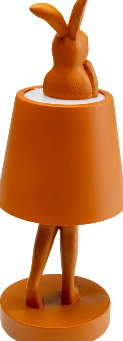Lampa stołowa Rabbit LED 29 cm pomarańczowa