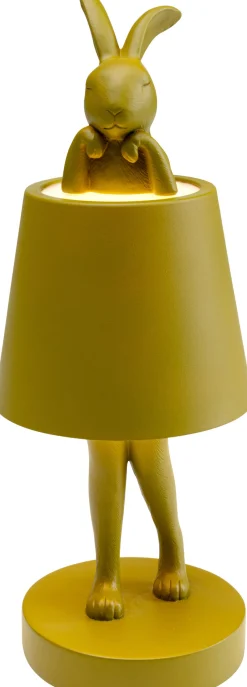 Lampa stołowa Rabbit LED 29 cm zielona