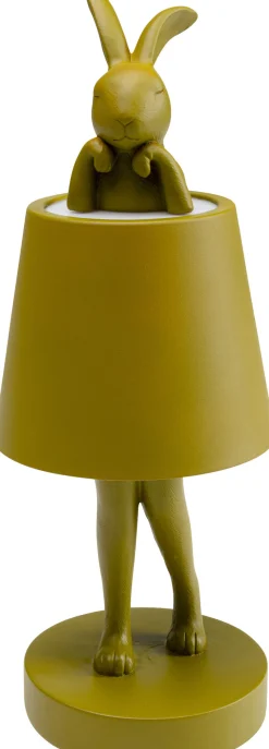 Lampa stołowa Rabbit LED 29 cm zielona