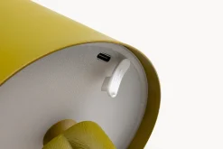 Lampa stołowa Rabbit LED 29 cm zielona