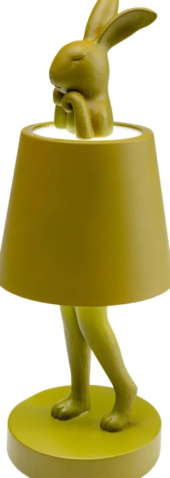 Lampa stołowa Rabbit LED 29 cm zielona
