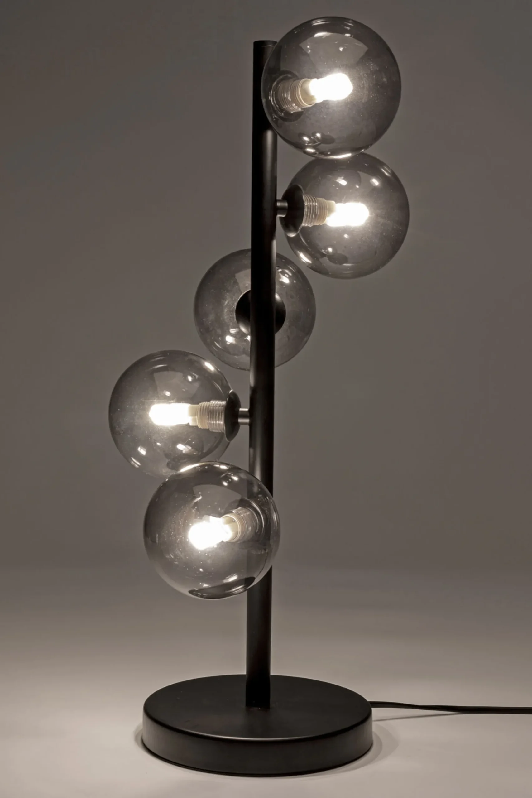 Lampa Stołowa Scala Balls Czarna 54cm