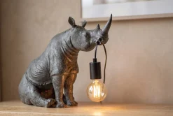 Lampa stołowa Sitting Rhino 42cm