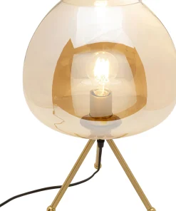 Lampa stołowa Sphere Amber 43cm