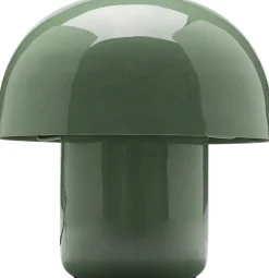 Lampa stołowa stalowa grzybek kolor miętowy Ø20x20 cm