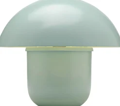 Lampa stołowa stalowa grzybek kolor miętowy Ø29x27 cm