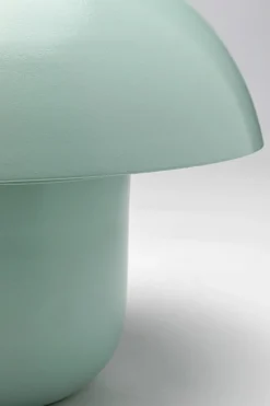 Lampa stołowa stalowa grzybek kolor miętowy Ø29x27 cm