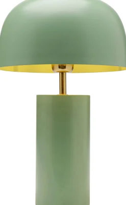 Lampa stołowa stalowa w kolorze miętowym Ø25x38 cm
