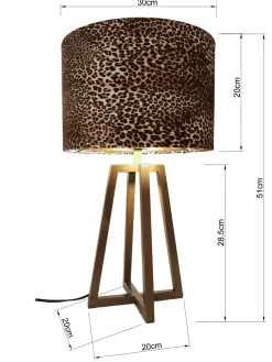 Lampa stołowa Wildlife 51cm