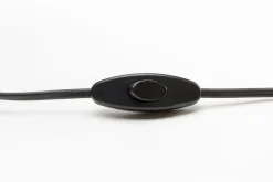 Lampa stołowa ze stali w kolorze beżowym 39 cm