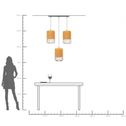 Lampa wisząca Aloha Drop Tre 80cm