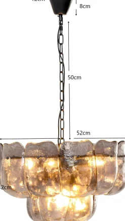 Lampa wisząca Calice Ø52cm