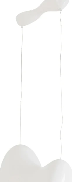 Lampa wisząca Cloud Beam Double biała 100cm