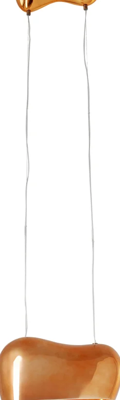 Lampa wisząca Cloud Beam Double brązowa 50cm