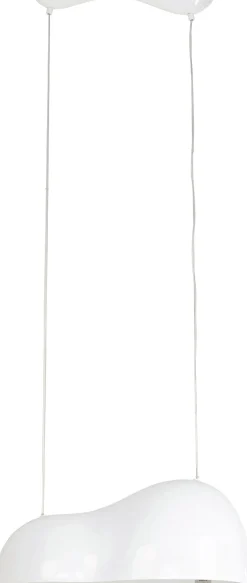 Lampa wisząca Cloud Beam Double biała 70cm