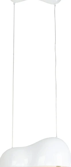 Lampa wisząca Cloud Beam Double biała 70cm