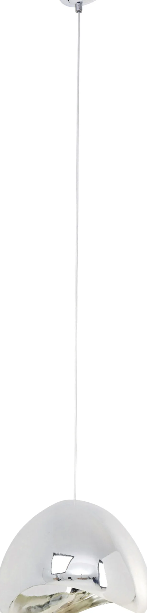 Lampa wisząca Cloud Beam srebrna 45cm