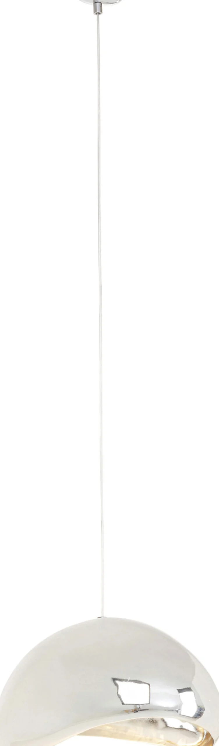 Lampa wisząca Cloud Beam srebrna 45cm