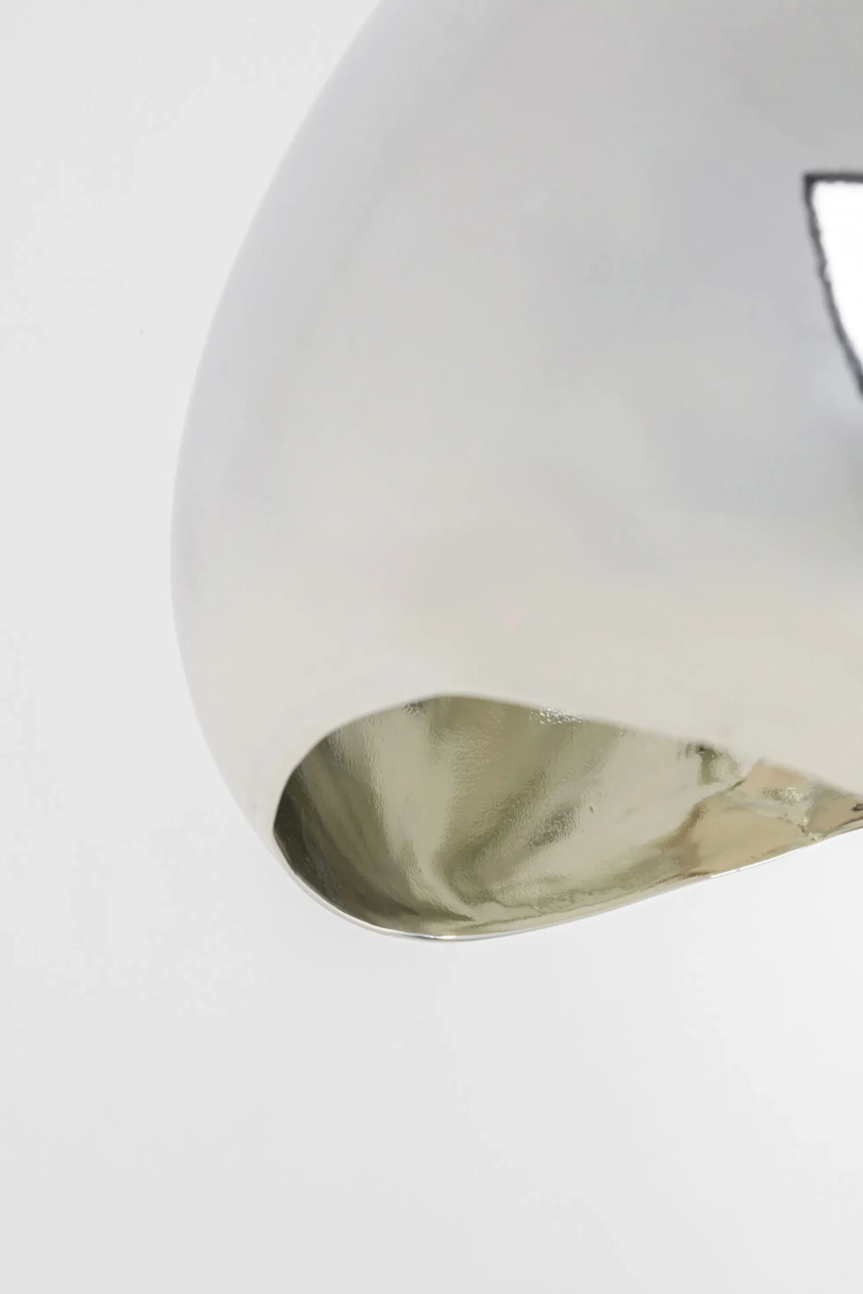 Lampa wisząca Cloud Beam srebrna 45cm