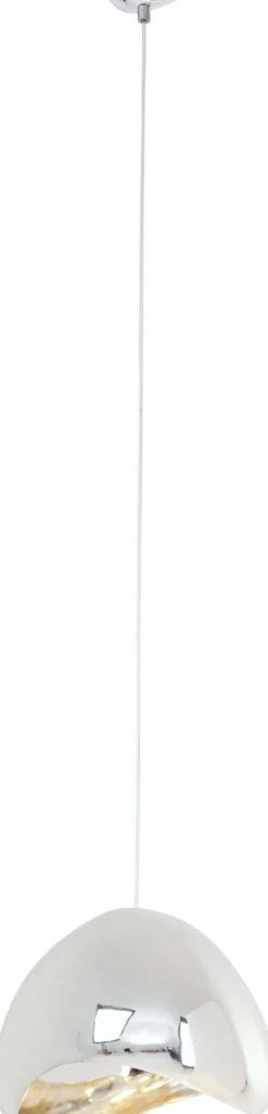 Lampa wisząca Cloud Beam srebrna 45cm