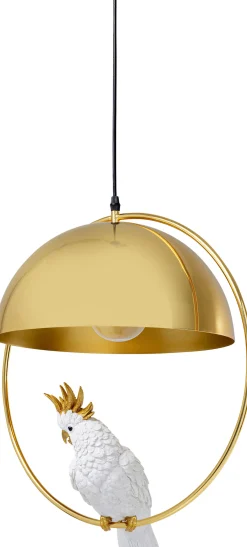 Lampa wisząca Cockatoo 46x56 cm złota
