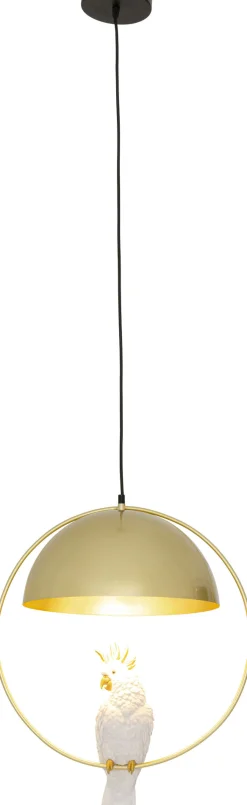 Lampa wisząca Cockatoo 46x56 cm złota