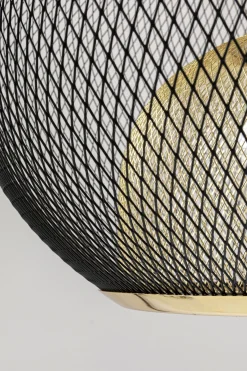Lampa wisząca Grato Ø45 cm czarno-złota