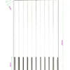 Lampa wisząca Living Vegas LED 120x200 cm chromowa