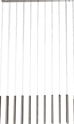 Lampa wisząca Living Vegas LED 120x200 cm chromowa