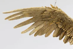Lampa wisząca Owl 57x28 cm złota